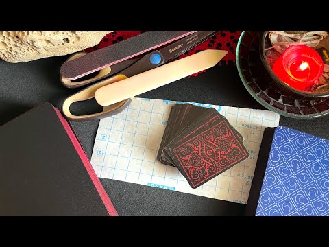 Viewer Request: How I add Contact Paper to My Tarot and Oracle Decks