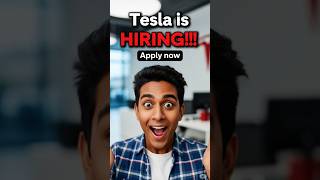 🤯 Tesla is HIRING | ₹13–20 LPA Job 2025🔥 | Check caption for details #shorts #fresherjobs #jobsearch