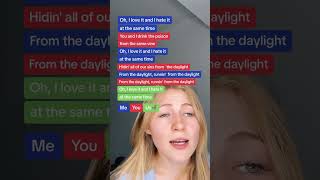 Daylight - David Kushner 🎤 Ig: theshanaofficial #karaoke #daylight #davidkushner