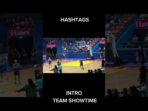 INTRO TEAM SHOWTIME BASKETBALL #shorts #IBMFamDay2023 #Showtime #HASHTAGS #BIDAMAN #RICCI #GINEBRA
