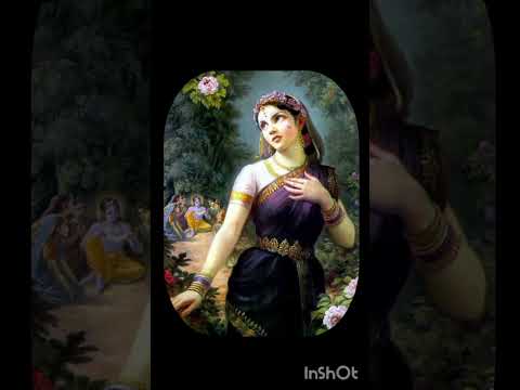#edit #sad #radhakrishna #beauty #goddess #goldenbrown #radha