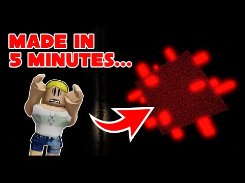 MAKING A ROBLOX GAME IN 5 MINUTES...
