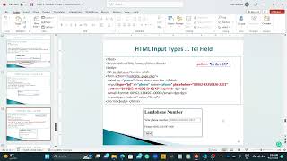 HTML Input Types
