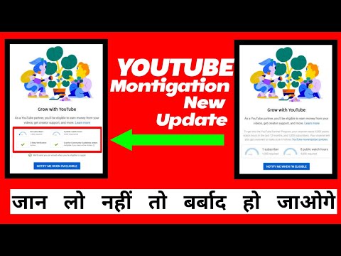YouTube Monetization New Update 2021#short #newupdate