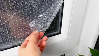 Bubble wrap on windows? Here’s why my neighbors stopped laughing