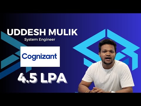 How Uddesh who had did not know coding earlier got placed in Cognizant for 4LPA - Cleancode Alumni