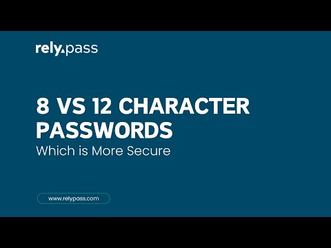 Why 12-Character Passwords Reign Supreme