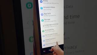 Entering Secret Menu on Samsung Family Hub Smart Refrigerator