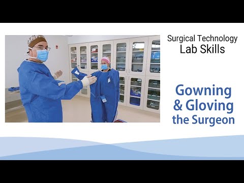 Gowning and Gloving the Surgeon