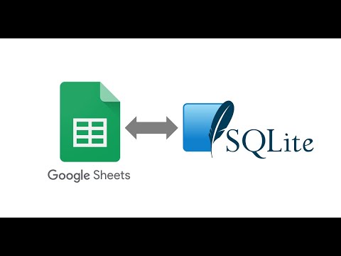 Connect Google Sheets to SQLite