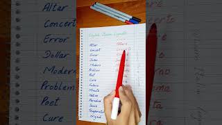 Italian -English words #shortlectures #youtubeshorts #italianforbeginners #schoolforitalian #learn