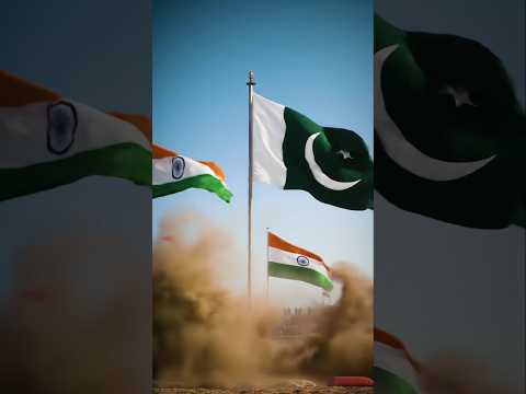 🇮🇳 भारत बनाम पाकिस्तान: किसका झंडा रहेगा ऊँचा? 🔥 | India vs Pakistan Flag Showdown#shorts #ai #viral