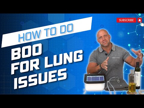 How to do BOO (breathing ozonides) for Lung Issues