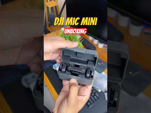 Unboxing DJI Mic Mini  #dji #shoot #setup #coding #dayinthelife #vlog
