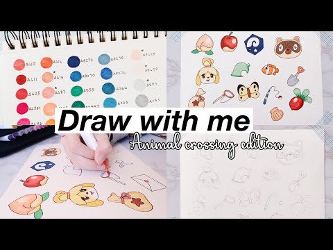 Draw With Me | Animal Crossing Edition ☁︎