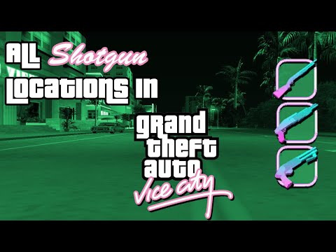 All Shotgun Locations - GTA Vice City