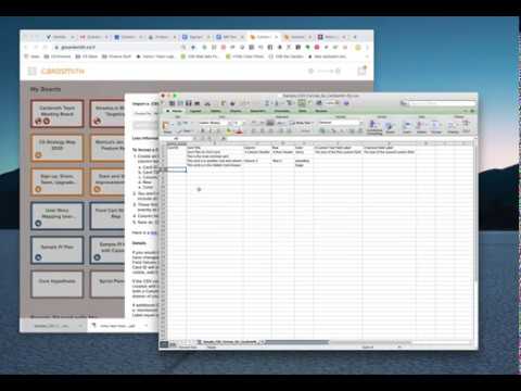 Creating Cardsmith Cards from a Spreadsheet