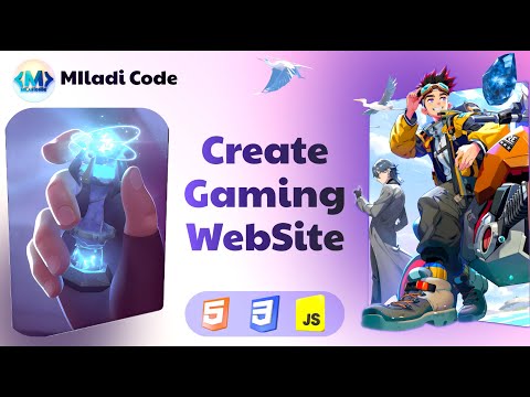 Create AMAZING Gaming Websites with HTML CSS and JavaScript