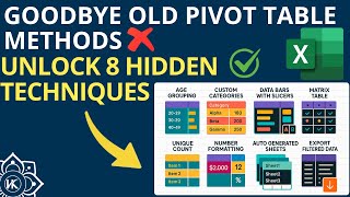 Stop Using PivotTables the Old Way – Try These Advanced Tricks!