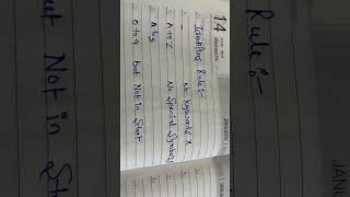 #pyhton # identifiers rules