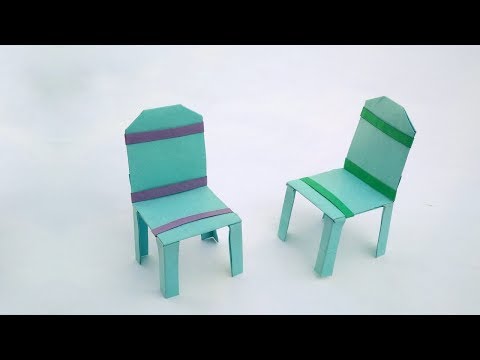 Paper Chair Making in Tamil