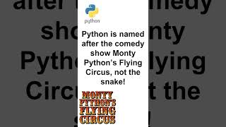 The Real Reason Behind Python’s Name #codingfacts