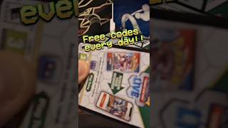 Free Pokemon TCG codes every day🤩 6.day #pokemon #freecodes #tcg #tcgpokemon #pokémon #shorts #viral