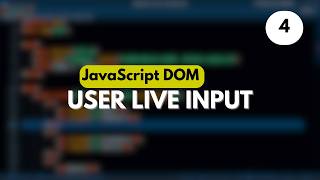 JavaScript Input Handling | DOM EP4
