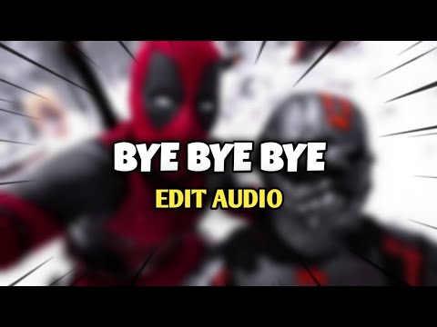 Deadpool & Wolverine - Bye Bye Bye | Edit Audio