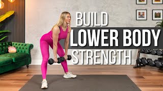 25 min. Lower Body Strength Training for Definition & Muscle
