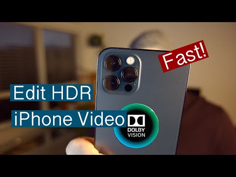 iPhone HDR editing - iMovie & Final Cut Pro X