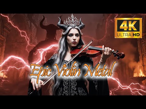 Unleashed Strings: Epic Instrumental Metal Guitar & Violin Anthem - Violin Metal Sounds