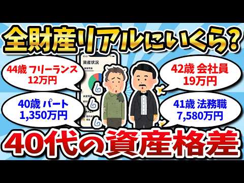[Asset Reveal] The Brutal Reality of Wealth Inequality in Your 40s... 120k vs 75.8 Million — How ...