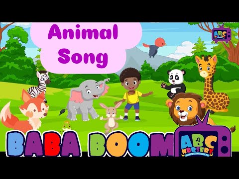 Animal Song | Baba Boom Abc Nursery Rhymes And Kids Tv