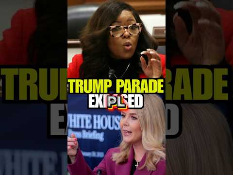 Crockett vs Leavitt: The Parade That Divided America #TrumpParade#VeteranDebate#CrockettVsLeavitt
