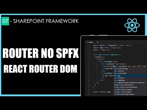Adicionado Rotas no SPFX com React Router Dom
