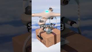 Drone Deliveries The Future is Here! 🚁 #techfuture #futuretech #facts