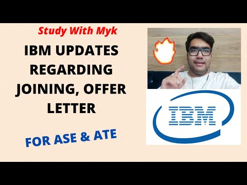 IBM HIRING UPDATES #STUDYWITHMYK | FRESHERS HIRING 2021 | ASE AND ATE | IBM OFF CAMPUS RECRUITMENT |