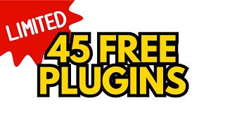 45 Free Plugins & HUGE Discounts – This Black Friday is Unreal for Producers! Part 1 of 4