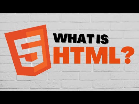 What is HTML?