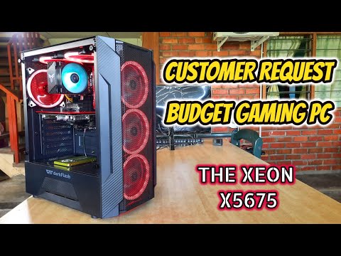 Customer Request Budget Gaming Pc | Xeon X5675 | Asus R7 350 2gb #xeon