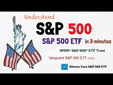 Understand S&P 500 and S&P 500 ETF in 3 minutes!