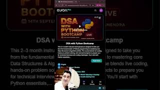 Master DSA with Python | Starts 14th Sep