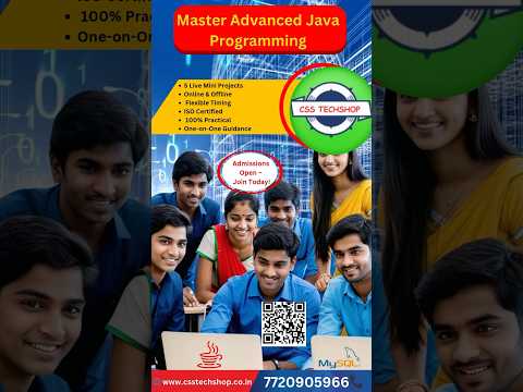 #AdvancedJava #JavaCourse #TechTraining #kamptee #CareerGrowth #ComputerInstitute #viralshorts