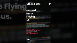 Python Facts #1 - Free Python Course Ad