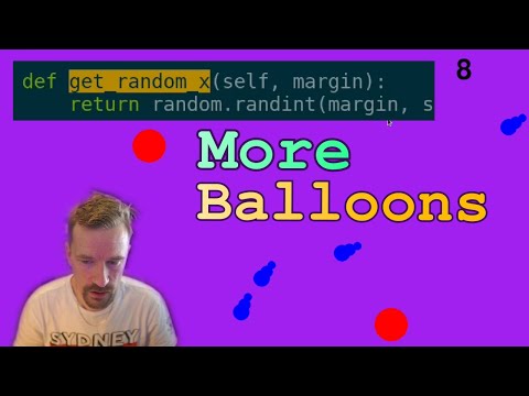 Spawn multiple balloons | Agile Game Development with Python and Pygame (part 5)