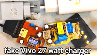 how to make Vivo 27 watt  mobile fake charger open|Electronics tips