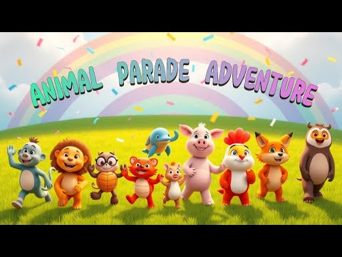 Animal Parade Adventure | Kids song | Animal Dance