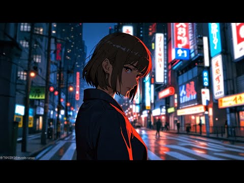 Rainy Night Lofi - Soft Thunder Calm Beats for Study & Relax