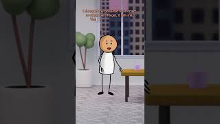 Smartest Password Idea Ever 😂 |  #comedyshorts #dailylaughs #funny #cartooncomedy #comedy #animation